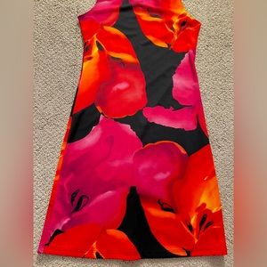 Vibrant floral dress